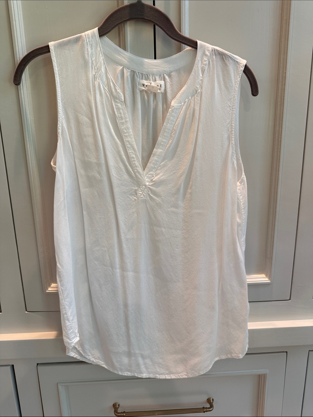 Velvet tank, size medium